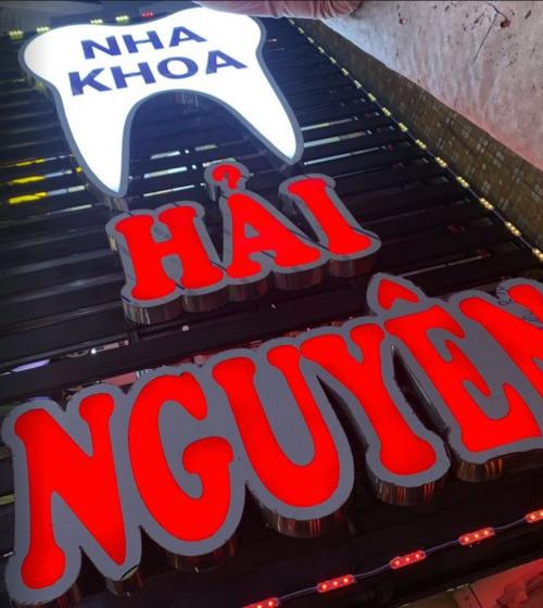 Chữ Nổi Khối Inox Đèn Sáng Mặt – Giải Pháp Quảng Cáo Sang Trọng, Đẳng Cấp Cho Thương Hiệu