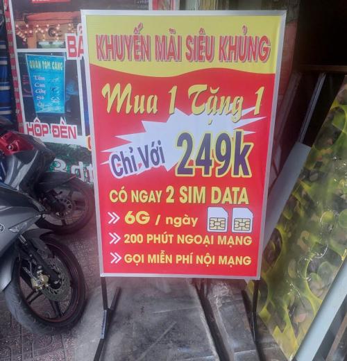 Bảng Bạt Không Đèn Có Chân Đứng – Giải Pháp Bảng Hiệu Giá Rẻ, Linh Hoạt