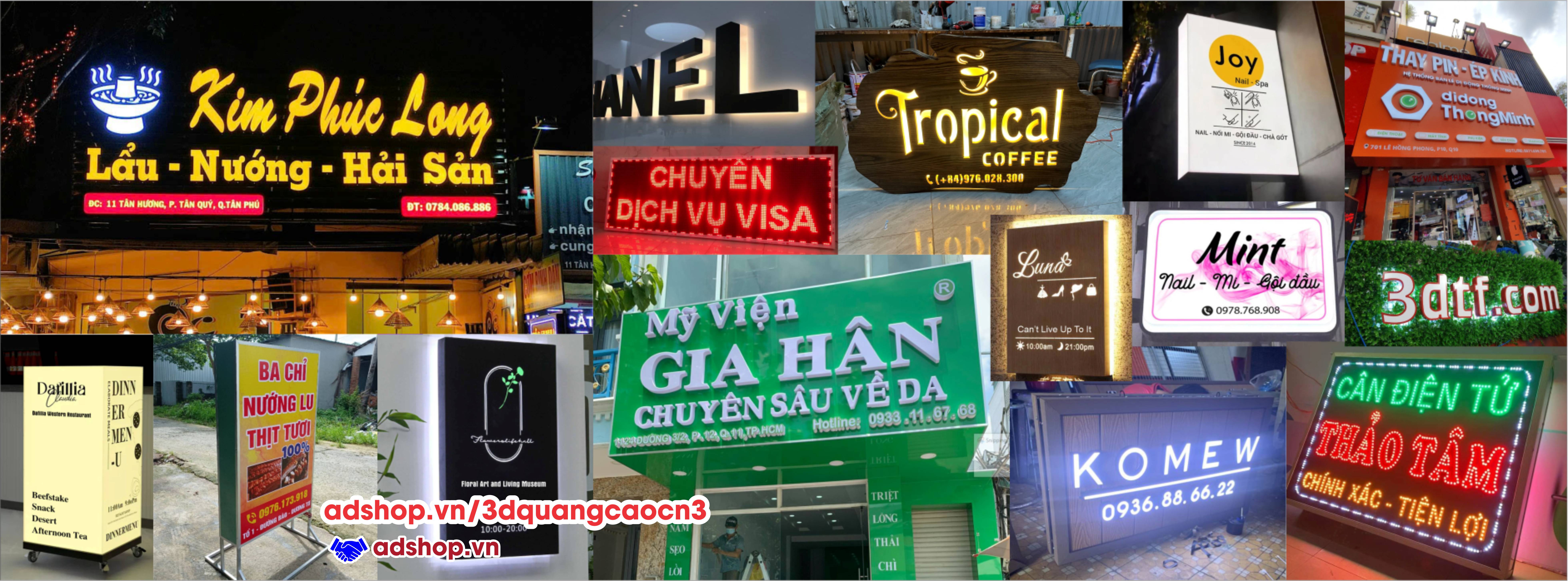 3D QUẢNG CÁO CN3 THIẾT KẾ & THI CÔNG QUẢNG CÁO CHUYÊN NGHIỆP – HIỆN ĐẠI